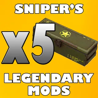 x5 Sniper's Legendary Mods