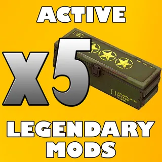 x5 Active Legendary Mods