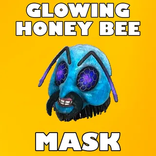 Fasnacht Glowing Honey Bee Mask
