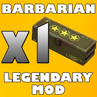 Barbarian Legendary Mod