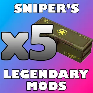 x5 Sniper's Legendary Mods