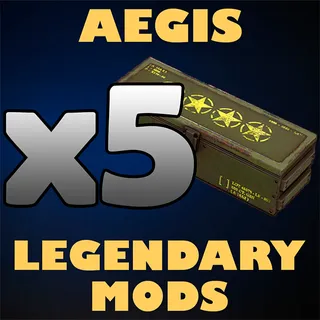 x5 Aegis Legendary Mods