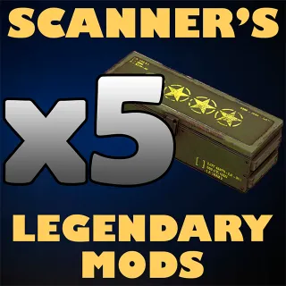 x5 Scanner's Legendary Mods