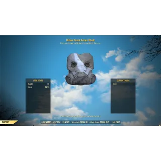 Urban Scout Armor Mask