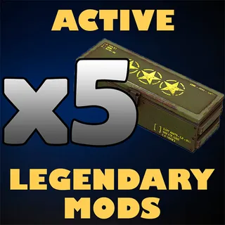 x5 Active Legendary Mods