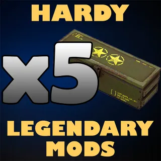 x5 Hardy Legendary Mods
