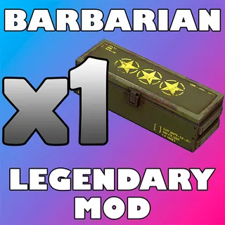 Barbarian Legendary Mod