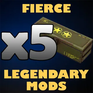 x5 Fierce Legendary Mods