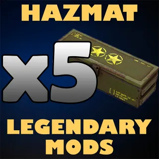 x5 HazMat Legendary Mods