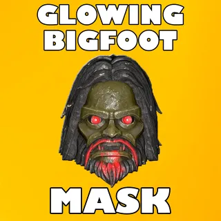 Fasnacht Glowing Bigfoot Mask