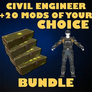Civil Engineer Armor Set + 20 Legendary Mods