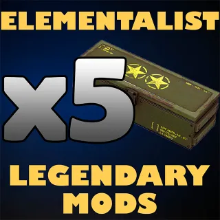 x5 Elementalist Legendary Mods
