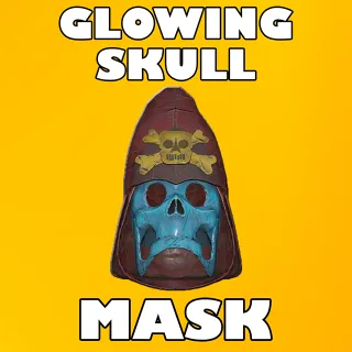 Fasnacht Glowing Skull Mask