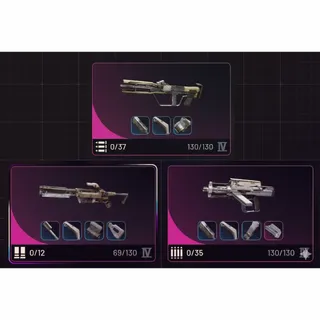 x5 Vulcano IV + x5 Tempest IV + x5 Bobcat IV - Full best accessories - 100% Durability