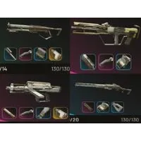 PVP BUNDLE - 20 BEST Weapons with Best Attachments ( 5 bobcat IV + 5 tempest IV + 5 toro IV + 5 renegade IV )