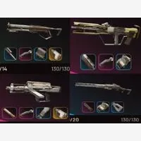 PVP BUNDLE - 20 BEST Weapons with Best Attachments ( 5 bobcat IV + 5 tempest IV + 5 toro IV + 5 renegade IV )