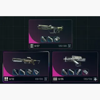 x5 Vulcano IV + x5 Tempest IV + x5 Bobcat IV - Full best accessories - 100% Durability