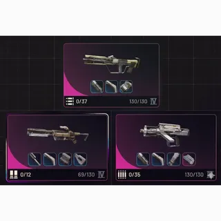 x5 Vulcano IV + x5 Tempest IV + x5 Bobcat IV - Full best accessories - 100% Durability