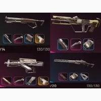 PVP MEGA BUNDLE - 40 BEST Weapons with Best Attachments ( 10 bobcat IV + 10 tempest IV + 10 toro IV + 10 renegade IV )