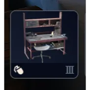 EXPLOSIVES STATION bench lv1-3 All materials - Real stock