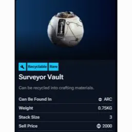 X5 Surveyor Vault