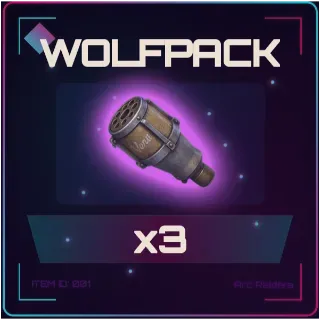 Wolfpack x3 - Arc Raiders
