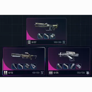 x5 Vulcano IV + x5 Tempest IV + x5 Bobcat IV - Full best accessories - 100% Durability