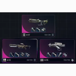 x5 Vulcano IV + x5 Tempest IV + x5 Bobcat IV - Full best accessories - 100% Durability