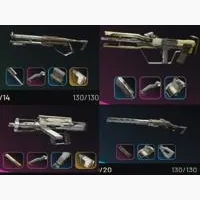 PVP BUNDLE - 20 BEST Weapons with Best Attachments ( 5 bobcat IV + 5 tempest IV + 5 toro IV + 5 renegade IV )