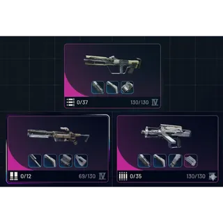 x5 Vulcano IV + x5 Tempest IV + x5 Bobcat IV - Full best accessories - 100% Durability