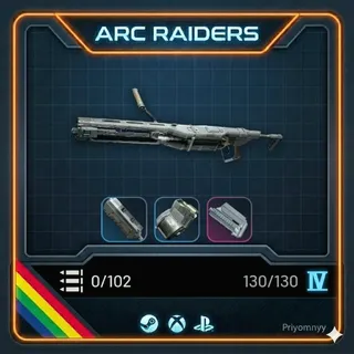 Arc Raiders 10x Torrente IV | Best Attachments | 100% Durability | Fast + Protected extraction |