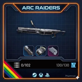 Arc Raiders 10x Torrente IV | Best Attachments | 100% Durability | Fast + Protected extraction |
