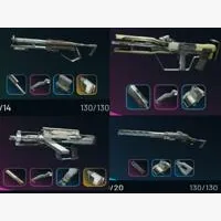 PVP MEGA BUNDLE - 40 BEST Weapons with Best Attachments ( 10 bobcat IV + 10 tempest IV + 10 toro IV + 10 renegade IV )