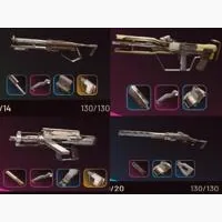 PVP BUNDLE - 20 BEST Weapons with Best Attachments ( 5 bobcat IV + 5 tempest IV + 5 toro IV + 5 renegade IV )