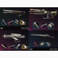 PVP BUNDLE - 20 BEST Weapons with Best Attachments ( 5 bobcat IV + 5 tempest IV + 5 toro IV + 5 renegade IV )