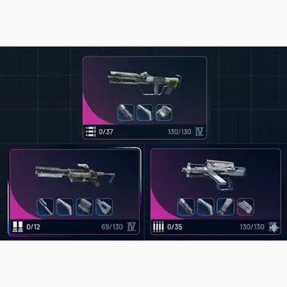 x5 Vulcano IV + x5 Tempest IV + x5 Bobcat IV - Full best accessories - 100% Durability