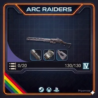 10x Renegade IV - Blue Attachments - 130/130 Durability