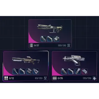 x5 Vulcano IV + x5 Tempest IV + x5 Bobcat IV - Full best accessories - 100% Durability