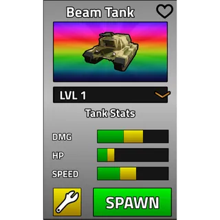 LE1500 BEAM TANK (FRESH) - MILITARY TYCOON