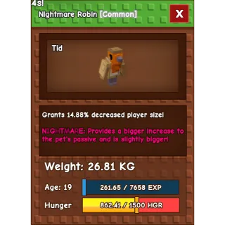 Nightmare Godly Robin 