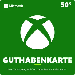 🇩🇪 €50.00 EUR Xbox Gift Card / Guthabenkarte