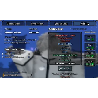 Vastocar with 80 Ability Rerolls and Cifer Clan - VV: Ultimatum (Unverified 13+)