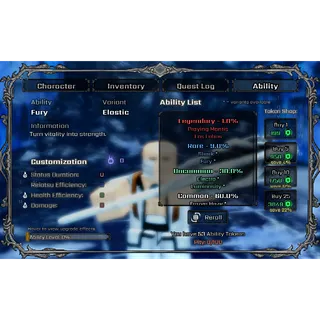 Vastocar with 53 Ability Rerolls - VV: Ultimatum (Unverified 13+)