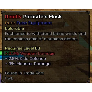 parasite mask | VV Ultimatum