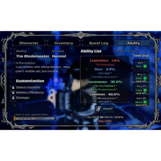 Quincy with 50 Ability Rerolls - VV: Ultimatum (Unverified 13+)