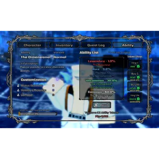 Quincy with 35 Ability Rerolls - VV: Ultimatum (Unverified 13+)