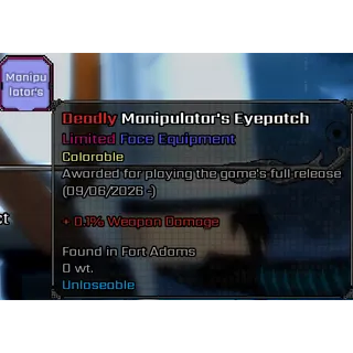 Manipulator's Eyepatch - VV: ULTIMATUM