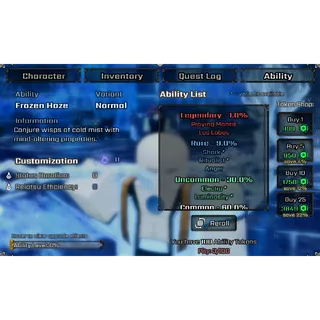 Vastocar with 100 Ability Rerolls - VV: Ultimatum (Unverified 13+)