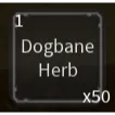 50 Dogbane and 50k Moola (Account unverified)