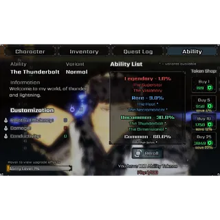 Quincy with 100 Ability Rerolls - VV: Ultimatum (Unverified 13+)